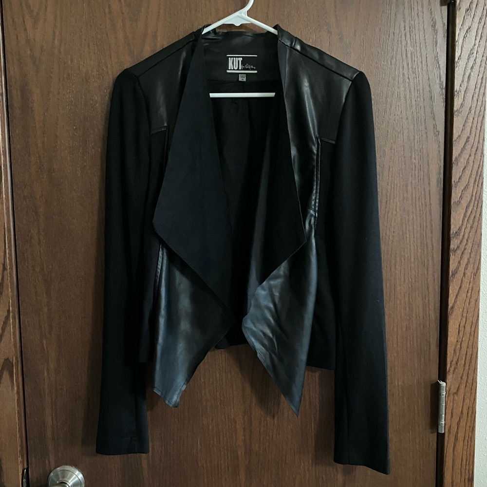 Mixed Material Jacket - image 1